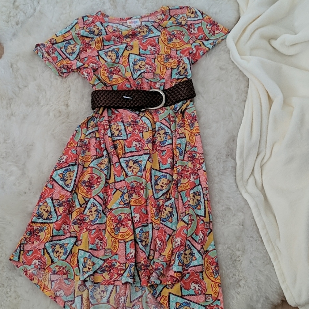 LuLaRoe rare Ariel Disney Carly dress